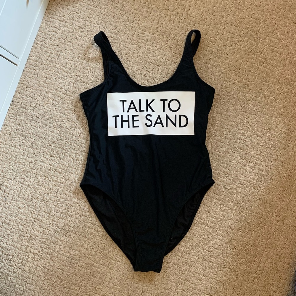 Black one piece